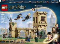 LEGO Harry Potter Kasteel Zweinstein: vliegles, avonturenset, tovenaarscadeau voor jongens, meisjes en fans, magisch speelgoed voor kinderen, inclusief 6 personages 76447