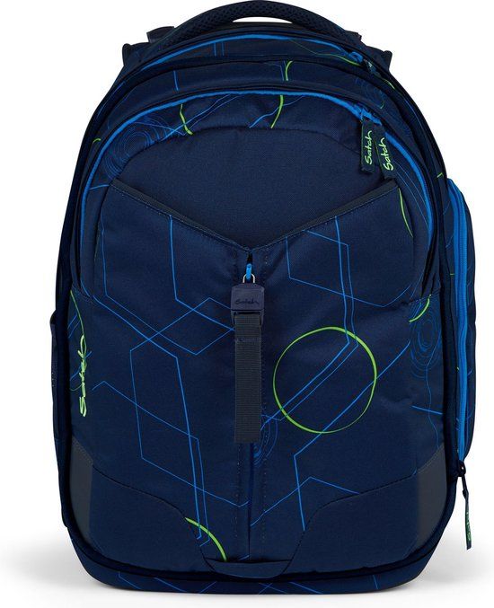 satch Match School rugzak 45 cm - donkerpaars - 35 l