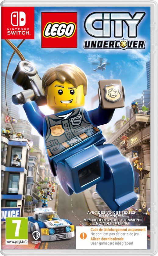 Warner Bros. Entertainment LEGO City Undercover - Nintendo Switch (code in box)