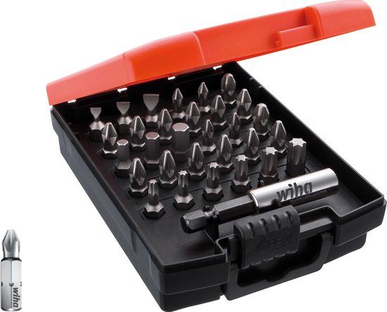 Wiha Bitset Standard 25mm (¼″) PH / SL / PZ / TORX® / Zeskant - 32-delig - 26252