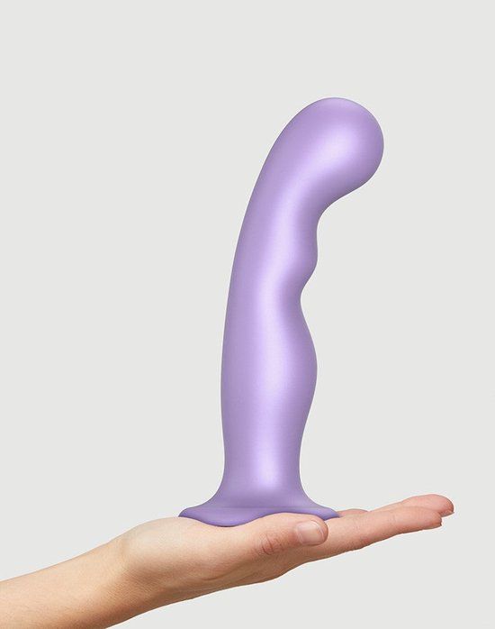 Strap-On-Me Dildo - Metallic Lila - Maat L