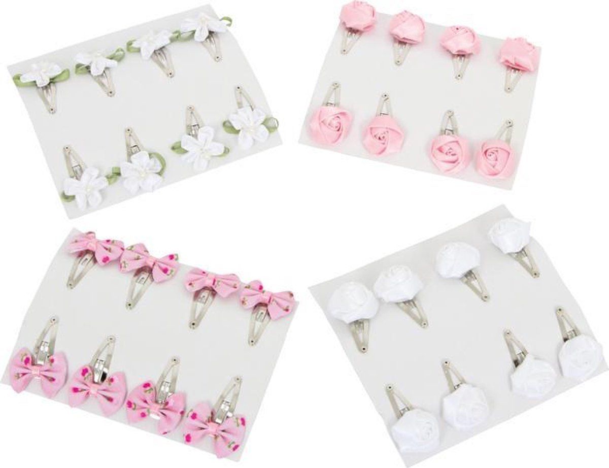 Small Foot Small Foot Haarspelden Bloemen 4x8 Stuks