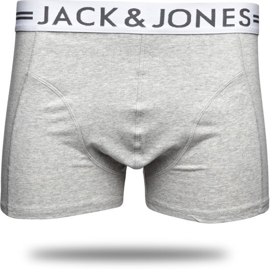 Jack & Jones JACK&JONES Heren Boxershort - 3-pack - LightGreyM - Maat XXL