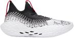Under Armour UTR X Elite 2 Basketbalschoenen Unisex Hoog Zwart/Wit/Metallic Zwart Maat 44