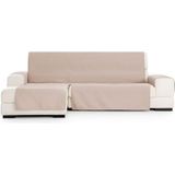ECOMMERC3 Chaiselong bankovertrek, extra links, universeel en veelzijdig – bankovertrek chaise longue, beige, eenvoudig te monteren bescherming voor rugleuning, zitting en armleuningen