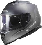 LS2 Helm Storm II Solid FF800 mat titanium maat M