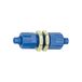 Riegler Schottverbinder met bevestigingsmoeren, M16x1,0, voor slang 12/9 mm, SW 19, werkdruk 0-10 bar, temp. -10 °C tot 60 °C, POM