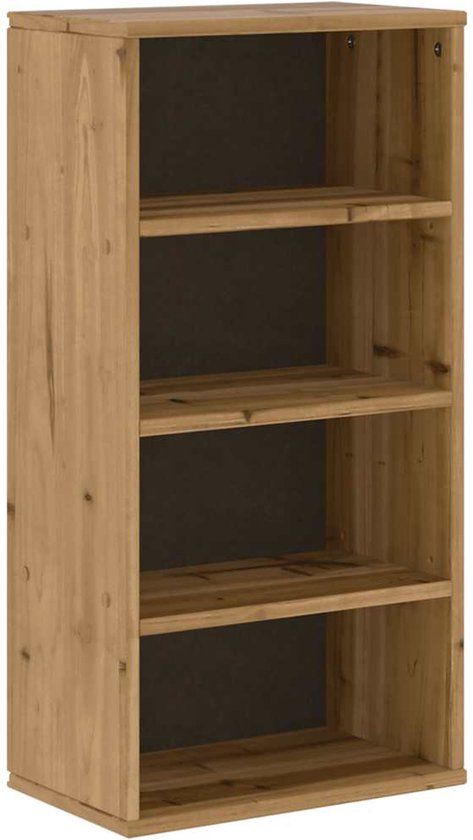 vidaXL Bijzetkast ODDA 40x24x79 cm massief grenenhout