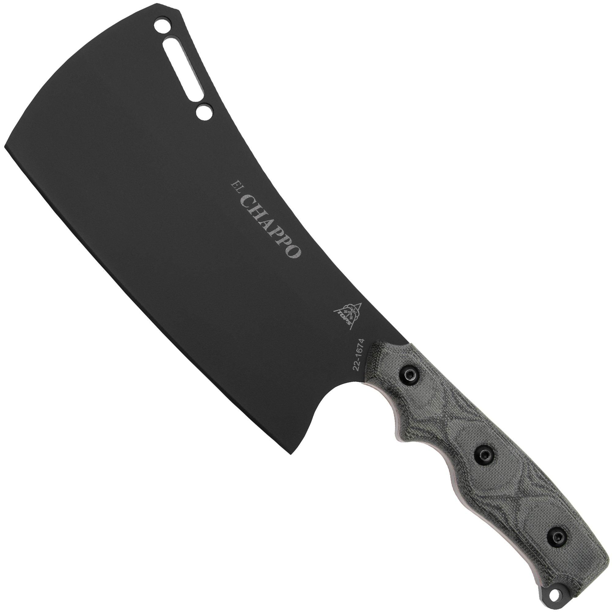 TOPS Knives El Chappo Cleaver ECHA-02 Sniper Grey - Hakmes