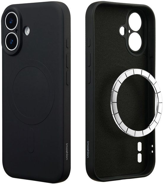 imoshion Color Backcover met MagSafe voor de Apple iPhone 17 - Zwart