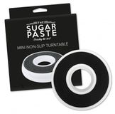 THE SUGAR PASTE™ Mini Antislip Draaiplateau Wit/Zwart