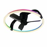 RL LIVE YOUR LIGHT REALITY STOCKHOLM Ventilator Zwart mat