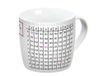 infinite by GEDA LABELS (INFKH) 12446 grote 1x1 beker, porseleinen kop, koffiekop, kinderbeker, wit