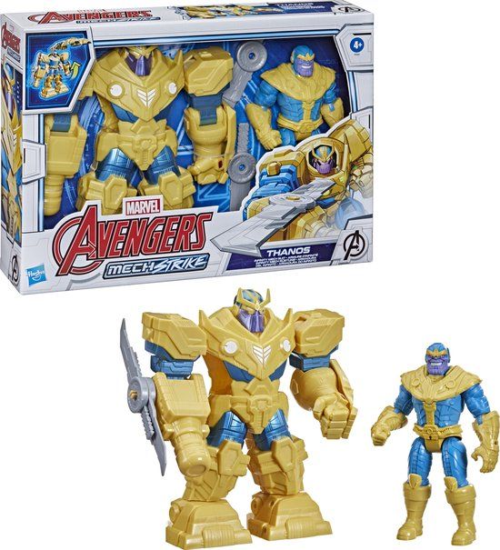 Marvel Avengers Mech Strike Ultimate Mech Suit Thanos Actiefiguur
