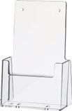 Helit H2351502 Folderhouder Glas (helder) 1/3 DIN A4 staand