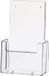 Helit H2351502 Folderhouder Glas (helder) 1/3 DIN A4 staand