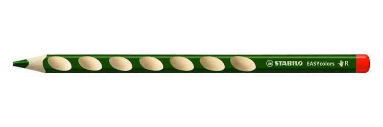 Stabilo EASYcolors - Ergonomisch kleurpotlood - Rechtshandig - 520 donker groen - Per stuk