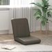 Merkloos Verstelbare Fauteuil van Grijs Kunstleer