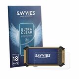 Savvies - Screenprotector voor DT Research DT361DM (Landschapsmodus) - Folie Beschermfolie transparant 18 Stuks