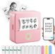 Gatson Mini Printer - Roze - Inclusief Opbergcase, 14 Rollen Papier & 5 Pennen