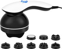 Appareil de massage manuel électrique avec 8 embouts interchangeables