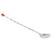 Deluxe Twisted Bar Lepel 27,5 Cm Zilver Roestvrij Staal - 12 Eenheden