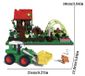 Blocs de construction pour poulailler - Kit de jeu modulaire - 505 pièces - Plastique ABS - Petits blocs - Avec manuel - Pour adultes