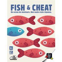 GIGAMIC - Fish & Cheat Blauw/rood. Eén maat