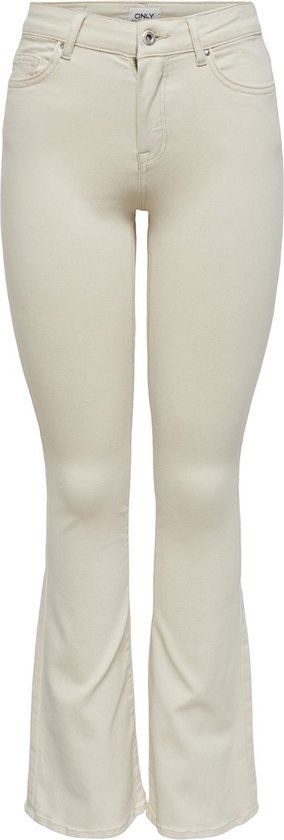 ONLY ONLBLUSH MID FLARED DNM DOT019 NOOS Women's Jeans - Ecru