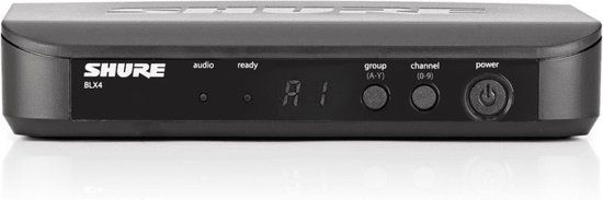 Shure BLX24E/SM58 Draadloze Handheld Microfoon - Zang - 518-542 MHz