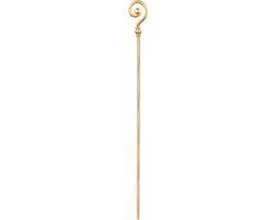 Fiestas Guirca Sinterklaas Staf 6-delig Kunststof Goud Unisex Kinderen 185 cm