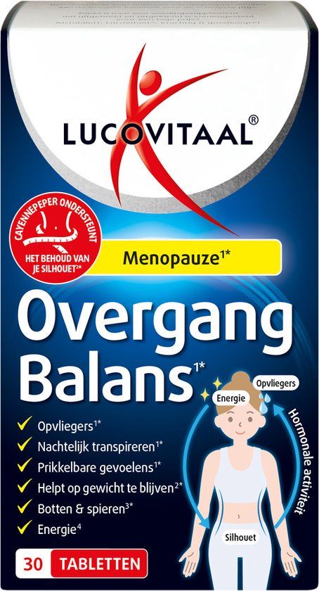 Lucovitaal Overgang Balans - 30 tabletten