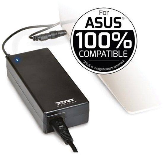 PORT Connect Power Supply 90W for Asus - EU - Black