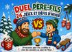 Duel Père-Fils: 24 Jeux et Défis d’Hiver