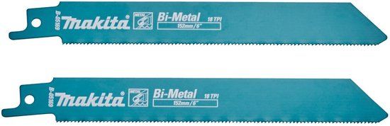 Makita Reciprozaagblad Staal 132mm met S922EF 10st - B-05169-2