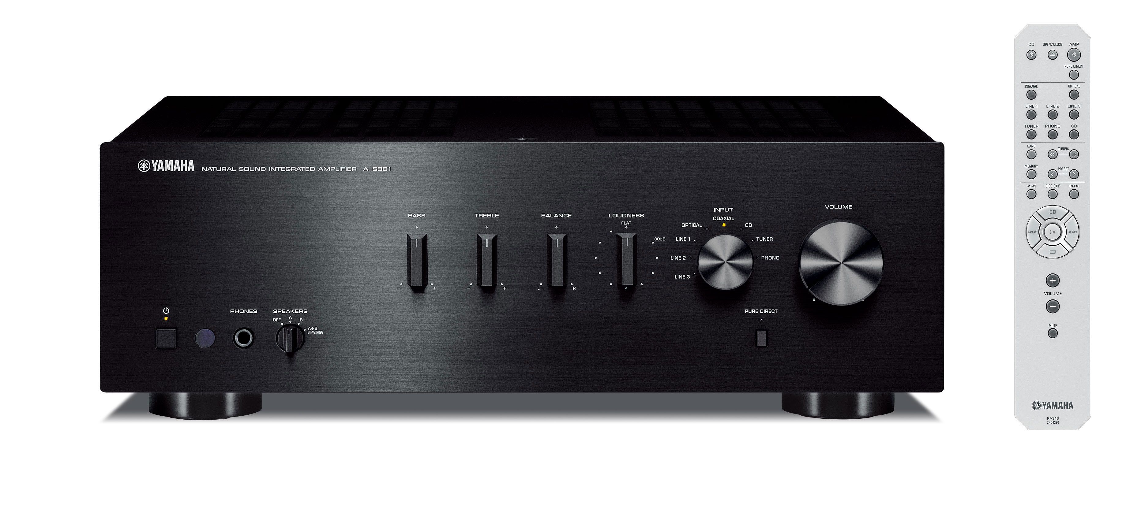 Yamaha A-S301 Stereo Amplifier - Black