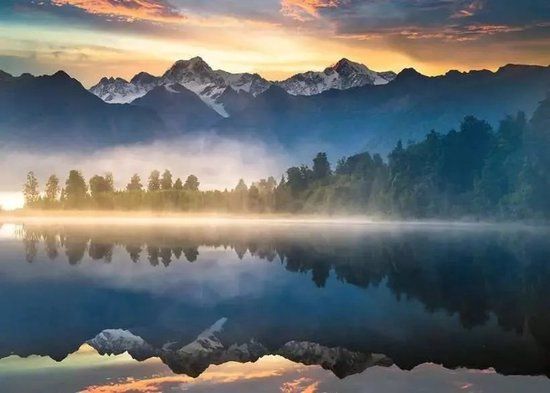 Ravensburger Puzzel Lake Matheson, New Zealand 1000 stukjes