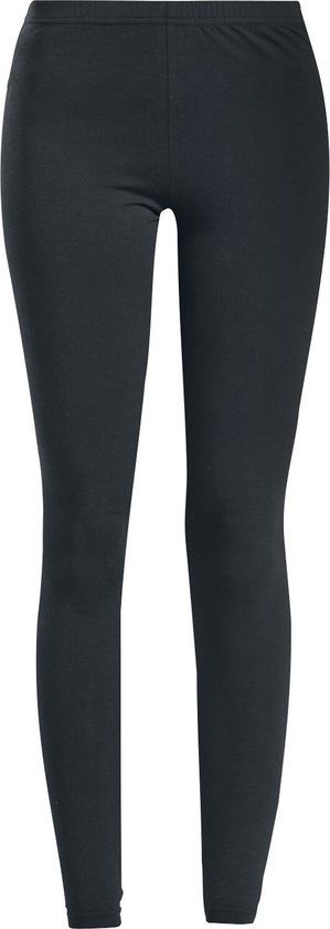 R.E.D. by EMP R.E.D. Rock-Engineered Design Zwarte basic leggings met elastiek - Dames - 5XL