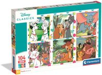 Clementoni Puzzle Disney Classic - 104 Maxi Stukjes