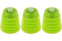 KUM - puntenslijper met opvangbakje Softie 221 M1, groen, set van 3