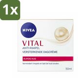 NIVEA VITAL Dagcrème - Anti-Rimpel Gezichtscrème - Versterkend - 50 ml