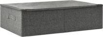 vidaXL Opbergbox 70x40x18 cm stof antracietkleurig