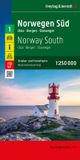 NORVEGE F&B Wegenkaarten F&B Wegenkaart Noorwegen 1 Zuid
