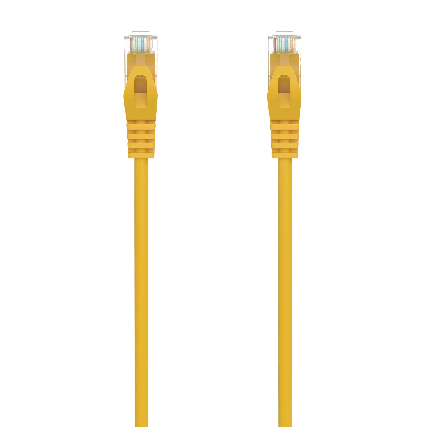 AISENS A145-0567 Netwerkkabel Geel 1,5 m Cat6a U/UTP RJ-45