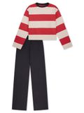 SCHIESSER Pyjama lang Meisjes 98 Vivid Red