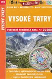 Shocart Wandelkaart 701 Vysoké Tatry - Hoge Tatra
