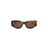 Celine Cl40308u Lunettes de soleil femme havane géométrique marron 55mm