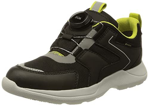 Superfit Rush sneakers - zwart/groen - maat 27