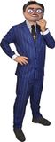 Ciao The Addams Family Verkleedpak Gomez Heren Polyester Blauw One-size