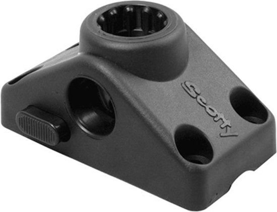Scotty Side/Deck Mounting Bracket Locking Black